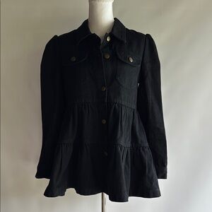 CO Tiered Denim Jacket - sz M